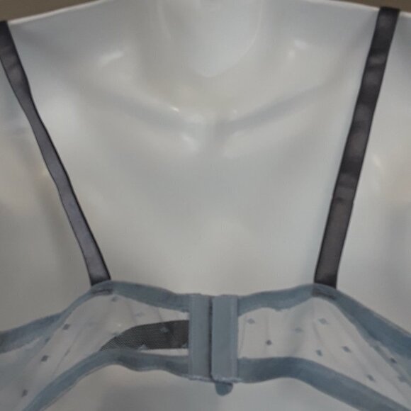 Smart& Sexy Purple Black Lace Padded Underwire Bra - Picture 5 of 8